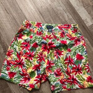 Floral Print Women's Shorts